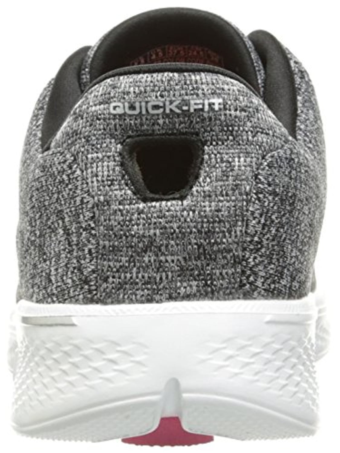 Skechers Performance Women's Go 4-14178 Walking Shoe, Black/White Knit, 7.5 M US Skechers Performance Women's Go 4-14178 Walking Shoe, Black/White Knit, 7.5 M US