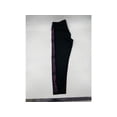 thumbnail image 2 of Calvin Klein Women's Logo Graphic Hi Rise Stretch Jersey Capri Leggings (Black/Pink Logo, S), 2 of 4