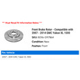thumbnail image 2 of Front Brake Rotor - Compatible with 2007 - 2014 GMC Yukon XL 1500 2008 2009 2010 2011 2012 2013, 2 of 2