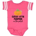 thumbnail image 3 of Inktastic Cutest Little Pumpkin in the Patch Halloween Boys or Girls Baby Bodysuit, 3 of 5