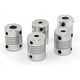 thumbnail image 1 of 5 uds acoplamientos flexibles de 5mm a 8mm NEMA 17 acoplador de árbol para RepRap 3D impresora Prusa i3 o máquina CNC, 1 of 5