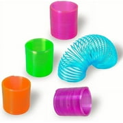 Coil Spring Toy - 100 Pcs Coil Spring - Party Favors for Kids - Easter Egg Fillers - Goodie Bag Supplies - Pinata Stuffers - Bulk Gifts for Kids - Classroom Prizes