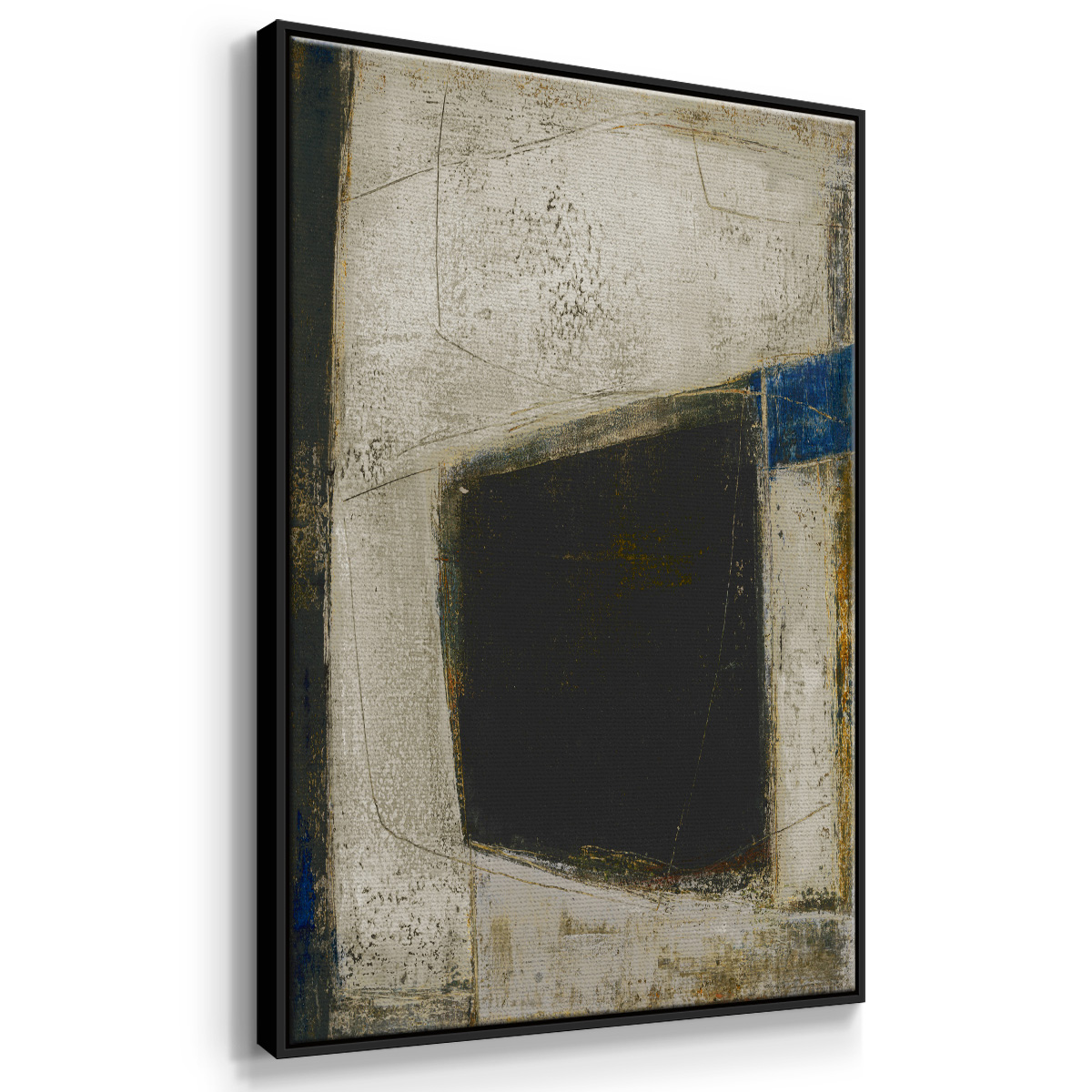 Policy of Truth II Framed Premium Gallery Wrapped Canvas - Ready to Hang - 25 x 37 - Black Floating Frame