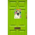 thumbnail image 2 of Pug Easter Eggtravaganza Aluminium Metal Wall or Door Hanging Prints, 2 of 2