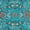 Arctic Aqua Blue, variant on Unique Loom Medina Collection Area Rug - Hijaz (3' 3" Square Arctic Aqua Blue/Black)