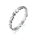 thumbnail image 3 of Gold/Silver/Rose Gold Band 3mm Men's Women's 316L Stainless Steel Ring Size 5-11, 3 of 9