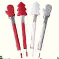 thumbnail image 2 of Gibobby Clip de silicona para Estilo navideño Hornear Cocinar Clip inoxidable Pan Clip Filete Clip Clip(WH2), 2 of 3