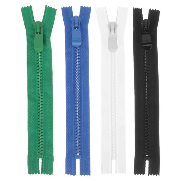 4pcs Backpack Sewing Zipper Part Clothes Repairing Zipper Multi-function Zipper Garment Zippers Material Repair Zipper Replacement