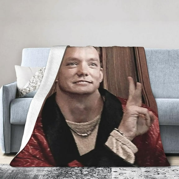 Matthew Lillard Fleece Blanket Throw Blanket for Couch - Cozy Luxury Bed Blanket Microfiber and Throws for Sofa
