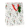 thumbnail image 1 of George Stanley Traditional Holiday Foliage Icons Medium Gift Bag with Tag, 1 Count, 1 of 1