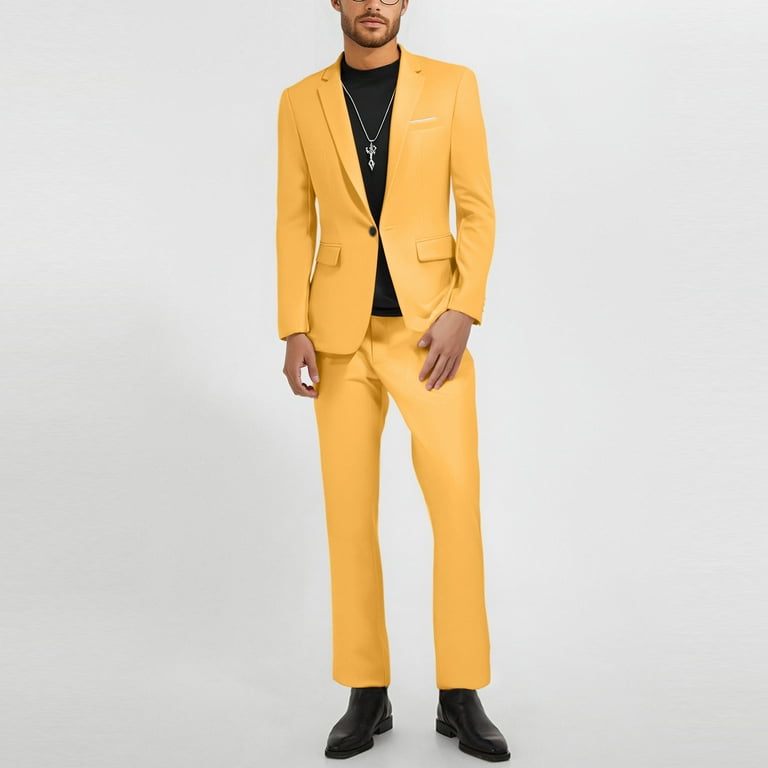sachin and babi light blue dress JIKNTTR Men's 2 Piece Slim Fit Suit Set Business Casual Suit Sets Solid  Color Man Wedding Party Jacket Blazer & Pants Set Casual Loose Pant Sets