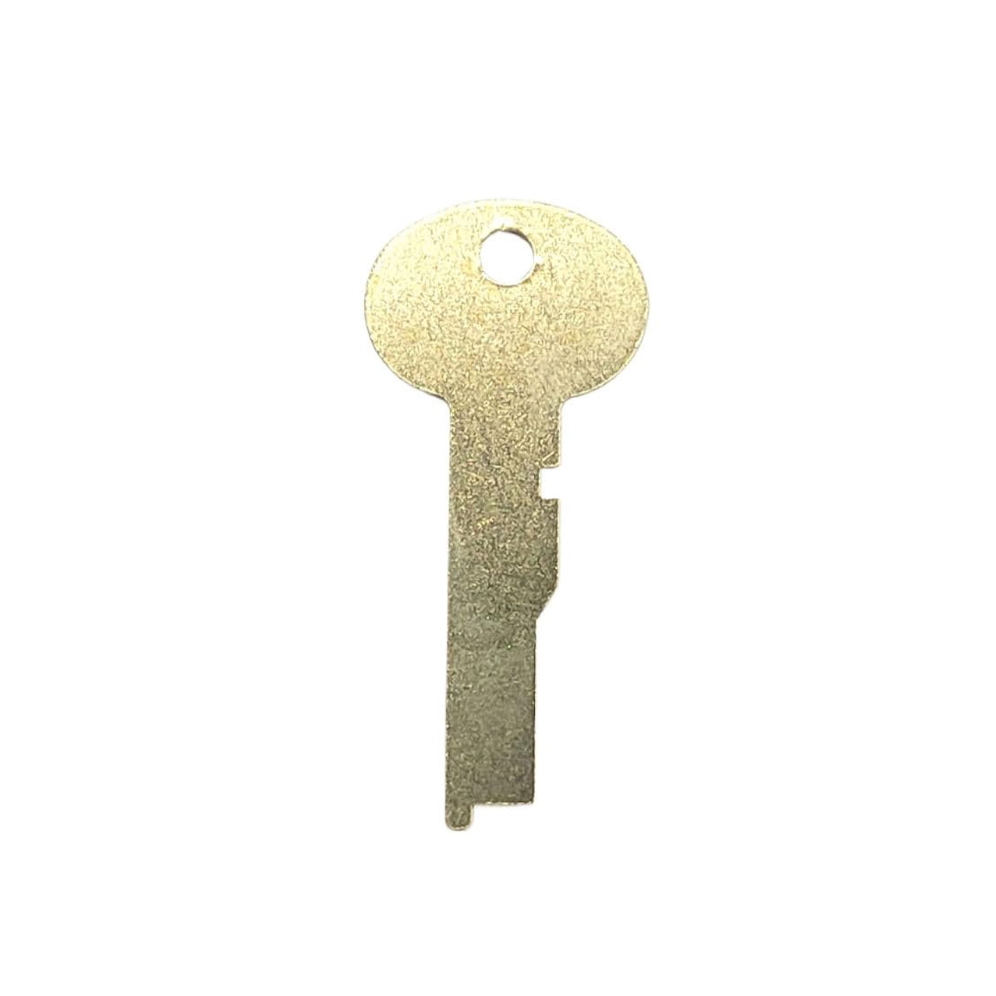 Ilco 1334 Key Blank, Flat Stock Replacement for Unican Safe Lock 10-Pack