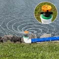 thumbnail image 2 of Pebbuoy 10Pcs 360 Degree Automatic Rotating Sprinkler Heads Garden Irrigation Nozzle Easy to Use Micro Spray Irrigation Tool, 2 of 7