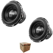 2 x DS18 Hooligan X 15" 12000 W 4"DVC 4 Ohm High Excursion Competition Subwoofer