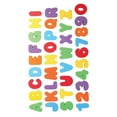 thumbnail image 2 of KAKOWELY 1 Set Creative EVA English Letters Colorful Alphabet Stickers Funny Kid Learning Toy Educational Number Toys for Home Bathroom Shower Bath (26pcs Letters and 10pcs Numbers),3.15"X2.36"X0.31", 2 of 5