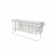 thumbnail image 2 of Organizador de pared para cocina, estante lateral para especias y otros utensilios para el refrigerador de la cocina. Blanco, 2 of 9