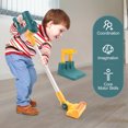 thumbnail image 3 of Kids Vacuum, LED Effects 8pcs Vacuum Cleaner Toy  for Home for Above 3 Years Old, 3 of 7