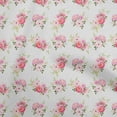 thumbnail image 1 of oneOone Georgette Viscose Light Gray Fabric Watercolor Floral Craft Projects Decor Fabric Printed By The Yard 42 Inch Wide, 1 of 5