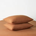 thumbnail image 7 of Nayoroom 3-Piece Burnt Orange Duvet Bedding Sets, Full, 7 of 7