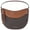 Brown, variant on Michael Kors Large Dover Half Moon Crossbody Bag Purse
