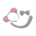 thumbnail image 5 of MKOSPLRT 4 Piece Holiday Animal s for Kids Girls 3-12Y Little Mouse Cosplay Mesh Swing Dance Performance Party Outfits, 5 of 10