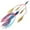 Red, variant on Fishing Lures Buzzbaits Buzz Baits 5.12 Inch, Multicolor Spinner Baits for Bass Fishing, Stainless Steel Spoon for Bass Pike Fishing, Fishing