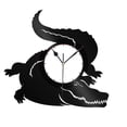 thumbnail image 2 of Amblelife Alligator Vinyl Wall Clock Record Animal Lovers Unique Gift Home Office Decor Vintage Design Office Bar Room Home Decor, 2 of 7