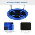 thumbnail image 6 of Spaco Giant 40 Inch Flying Saucer Swing, Tree Swing with Adjustable Height from 40 to 63 inches, Toddler Swing for Indoor Outdoor Play Set, Saucer Swing for Kids, Blue, 6 of 7