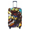 thumbnail image 1 of Cute Anime Cartoon Minions Travel Suitcase Protective Cover Trunk Case Washable Elastic Luggage Cover Fits Small Suitcase Protector Baggage With Concealed Zipper Gifts, 1 of 5