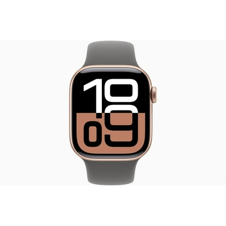 Restored Apple Watch Series 10 Aluminum 42mm A3001 (GPS   Cellular) Rose Gold (Refurbished)