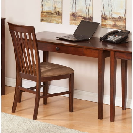 Atlantic Furniture Shaker Desk With Drawer Walnut Walmart Com
