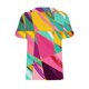 thumbnail image 4 of Fiudx Ofertas y Liquidaciones Camiseta de Manga Corta con Cuello En V y Estampado Informal para Mujer, Jersey con Botones, Camiseta de Manga Cruzada de Verano, 4 of 5