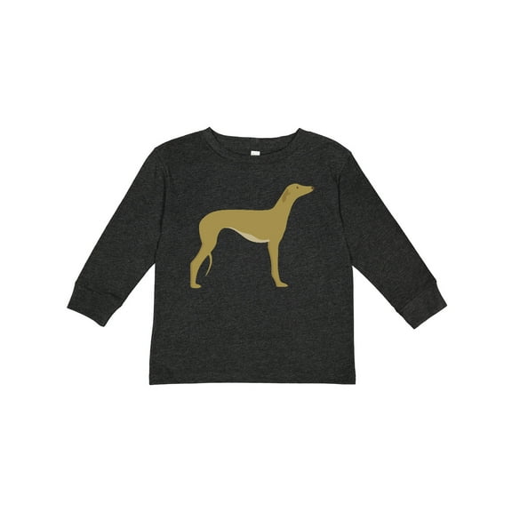 Inktastic Greyhound Boys or Girls Long Sleeve Toddler T-Shirt
