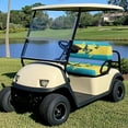 thumbnail image 2 of POLERO Bahamas Flag Butterfly Print Universal Golf Cart Seat Covers Club Car Precedent Golf Cart Breathable Material Fit Like a Glove for Women Men, Easy to Install, 2 of 8