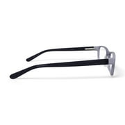 Walmart Men's FM9194 Rectangular Prescription Eyeglasses with Case, Grey