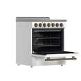 thumbnail image 5 of Forno Paolo 30" Freestanding Electric Range in White, 4.38 cu.ft. True Convection Oven, 5 of 5