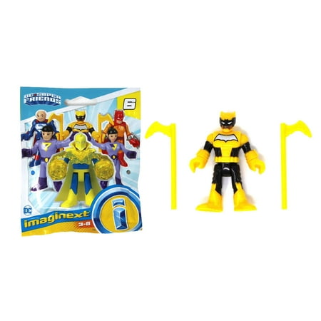 Fisher Price Imaginext - DC Super Friends Series 6 Minifigures- DUKE THOMAS with Weapons (2.5 inch)