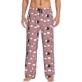 thumbnail image 2 of Kdxio Cute Calf Print Men's Sleep Pajama Pant Lounge Pants with Pockets, 2 of 8