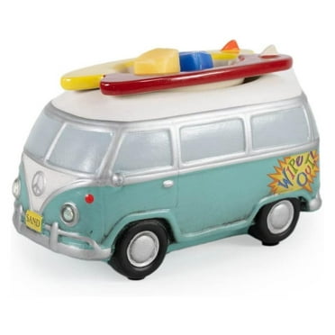 Drevy Vintage Collection - Scented - Travel Wax Cube Melter & Burner - Electric Fragrance Home Air Freshener Gift (Beach Van)