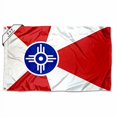 thumbnail image 2 of Drapeaux de Sport Fanions Compagnie Ville de Wichita Drapeau 2x3, 2 of 3