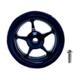 thumbnail image 2 of Fácil ruedas para accesorios de aleación de aluminio de viaje ligero Negro Zulema Bicicleta Plegable Easy Wheel, 2 of 6