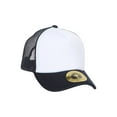 thumbnail image 3 of Top Headwear Low Profile Trucker Foam Mesh Hat, White/Navy, 3 of 5