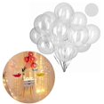 thumbnail image 5 of 50Pcs Bobo Balloons PVC Transparent Reusable Up to 15.7in Inflated Size Party Balloons for Family Wedding Anniversary, 5 of 5