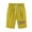 Yellow, variant on 4th of July Shorts Women Bermuda Shorts for Women Knee Length Shorts for Women Fashion Women's Elastic Waist Printing Drawstring Shorts