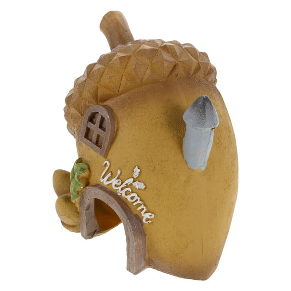 OULII Fish Aquarium Accessories Shrimp Hideout Cave Breeding Hide Resin 1Pack