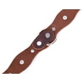 thumbnail image 4 of Uds. (L) Collar de perro de cuero genuino de lujo hecho a mano, onda Vintage, 4 of 5