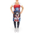 thumbnail image 2 of Greater Swiss Mountain Dog Patriotic American Apron 27 in x 30 in, 2 of 5