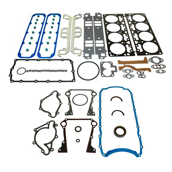 DNJ FGK1140 Full Gasket Set Fits Cars & Trucks 1993-1997 Dodge B250 B350 D150 Ramcharger Ram 1500 5.9L V8 OHV 360cu Naturally Aspirated