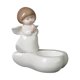 thumbnail image 2 of Estatua de ángel té titular de velas decoración de escritorio escultura de cerámica versátil para centros de mesa de mesa de bodas decorativas Estilo B, 2 of 8