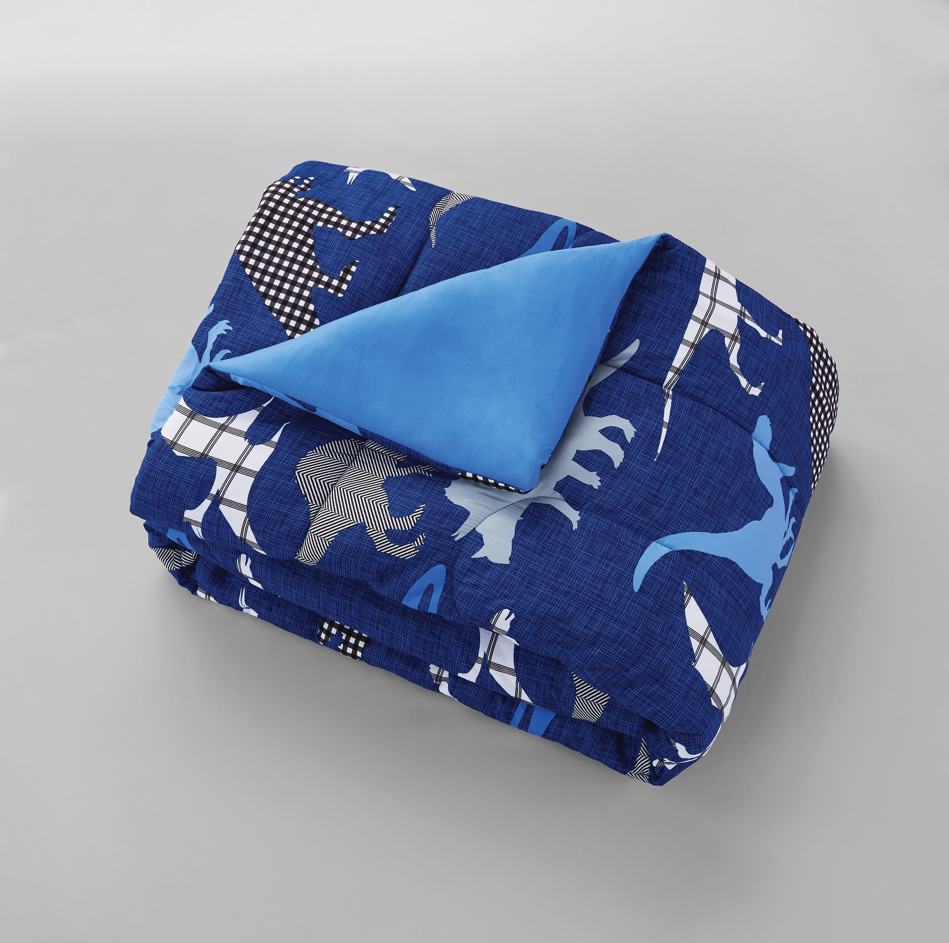 Your Zone Blue Dinosaurs Bed in a Bag